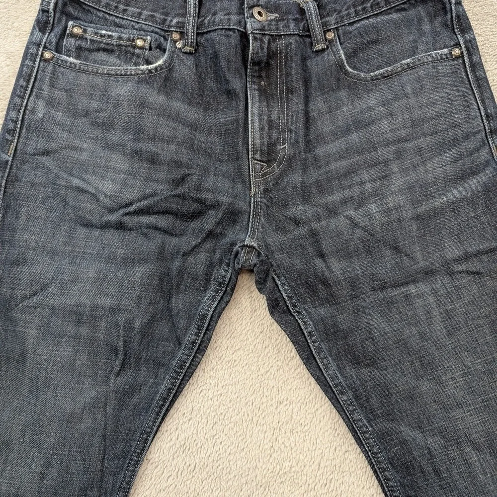 Banana Republic Dark Wash Straight Jeans‎